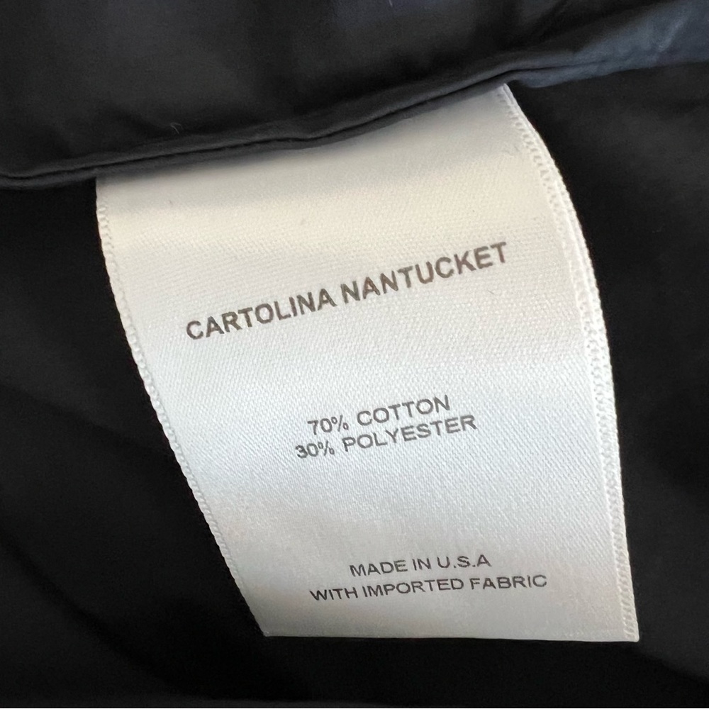 Cartolina Nantucket Peggy short sleeve blouse top Ladies size xs Navy blue - Picture 8 of 10